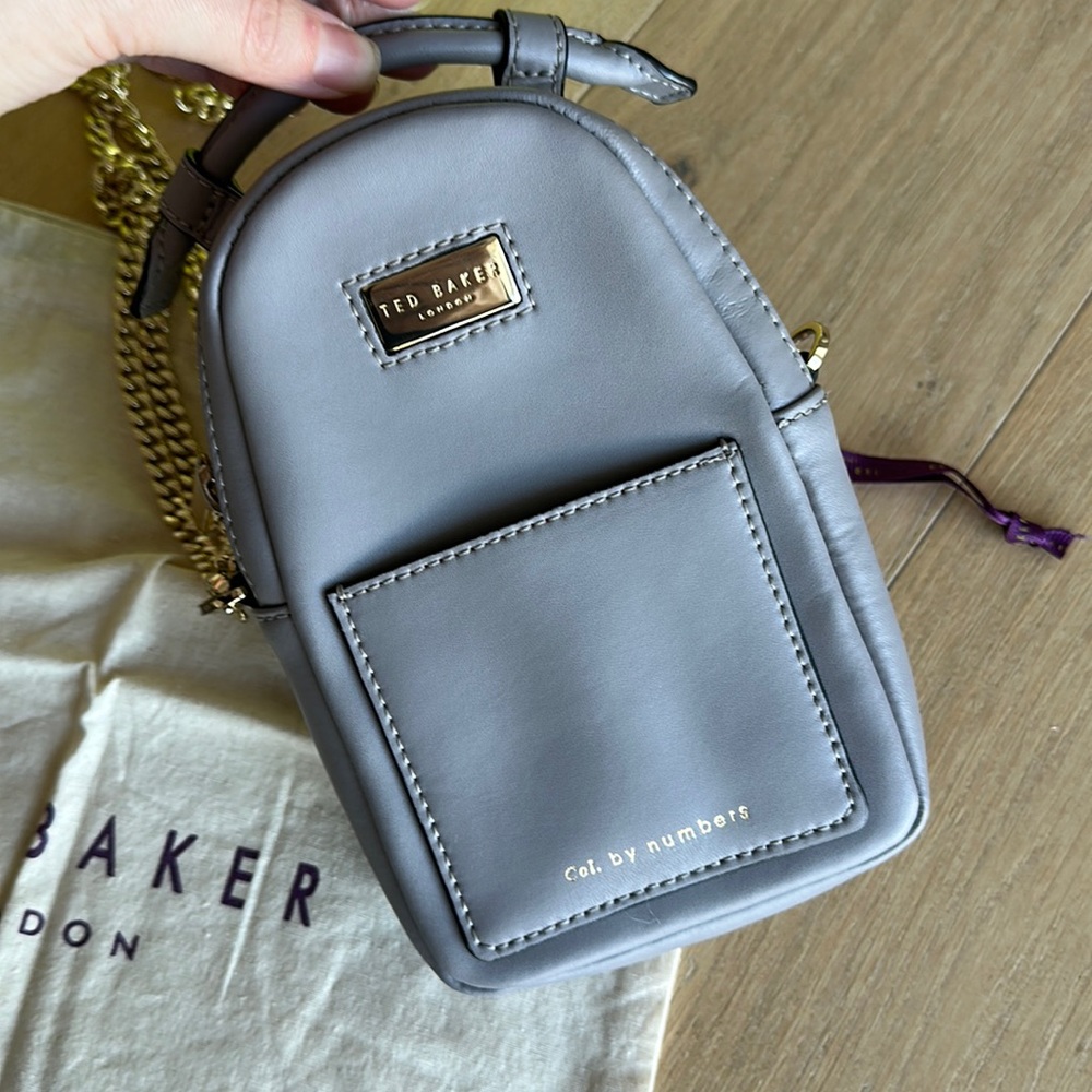 Very beautiful pre-loved Ted Baker London mini backpack